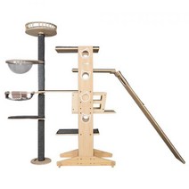 [럭시캣] 아론 5 캣타워 (프리미엄)/캣타워/원목캣타워/디자인캣타워, 아론 5 캣타워 (프리미엄)