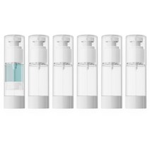 Longway 1온스 30ml 투명 에어리스 화장품 미세 미스트 스프레이 병 여행용 사이즈 디스펜서 리필 가능한 용기/플라스틱 빈 - BPA 프리 6팩 769323, 1oz/30ml Spray Bottles