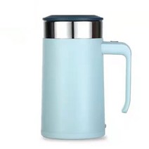컵 머그 마그네틱 믹스커피 보온 쉐이크 자동텀블러 USB 충전식 자동 자기 교반 마그네틱 머그잔 304 스테, 02 파란_01 401-500ml