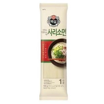 CJ 백설 사리소면 멸치 잔치 비빔 열무 국수 골뱅이무침 오징어볶음 가족 식사 홈파티 음식 100g, 5개