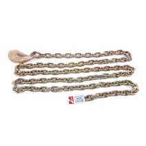 UDT 낙하산 체인 (2.7M-4.6M) 화물운송 장비 견인 안전줄 사슬 체인줄 훅, (2) 4.6M