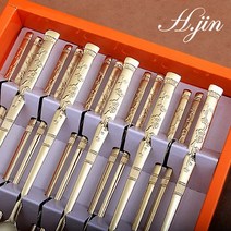 H.jin 매화 티타늄 수저세트 5인용 5벌 5p