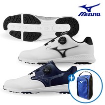 기타브랜드 미즈노 슈즈백 증정 넥스라이트 GS 스파이크리스 보아 남성 골프화 51GM2155