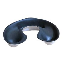 원목츄레이 미용실 트레이 카트 트롤리 미용 도구 용품 어깨 약 싱크대 물 머리 스트레이트닝 받침 패드 스타일링, Black