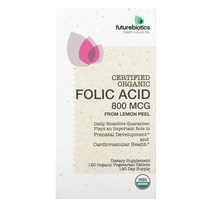 1+1 퓨처바이오틱스 레몬 껍질 추출 엽산 800mcg 120베지정제 2통, 1개, 기본