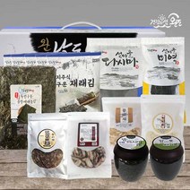 남도맛해 [완도] 바다가득 4호(건다시마100g+건미역100g+조미김5봉+두번구운곱창재래돌김100매+밥톳200g+밥다시마250g+쥐포프리미엄200g이상+황태채+진미채200g), 1세트