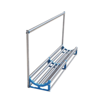 천 푸는 기계 롤링기 옷감 공장 시트지 재단 거치대, 길이 2미터 너비 60걸이 천 포함 단일 섹션