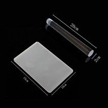 토련기 도예 공방 소형 기계 도자기 도구 흙 전기 가마 솔리드 클레이 아크릴 롤링 핀, 1 세트