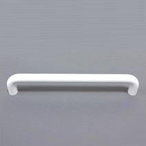 ㄷ자 봉 가구 싱크대 붙박이장 손잡이 화이트 10size, 600mm