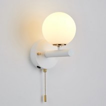 스마트 1등 똑딱이 벽등 전구 미포함 17베이스, 화이트