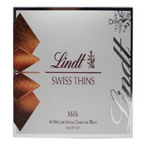 Lindt 린트 스위스 씬 밀크 초콜릿 125g 1개, Lindt 린트 스위스 씬 밀크 초콜릿 125g, 1개
