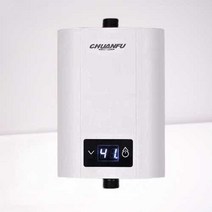 순간온수기 설치 전기 싱크대 가정용, 화이트 본품 5500W + 1m 전원 코드