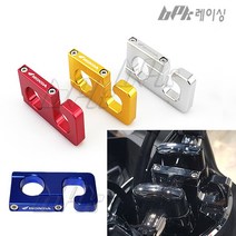 BPK 오토바이 스쿠터 봉지걸이 핸들 고리 22MM 핸들 튜닝 헬멧 배달 가방, 더뉴레드