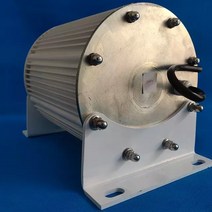 저속 1kw 5kw 10kw 24v 48v 220v 기어리스 영구 자석 발전기 ac 교류 발전기 풍력 터빈 수력 터빈에 사용, 96v, 베이스 포함