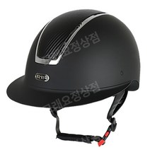 RIF 승마 헬멧 승마 장비 유소년 승마 헬멧 성인 승마 장애물 헬멧 CE 인증 조절 가능, 58cm, 카본무광택 빅캡