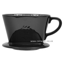 [카페뮤제오] 칼리타 101LD 도자기 드리퍼 블랙 1-2인용