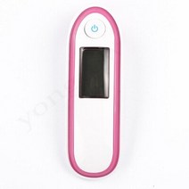 가정용 적외선 디지털 귀 이마 레이저 체온계 lcd 아기 성인 휴대용 발열 온도 귀 termometro 휴대용, 핑크, 분홍