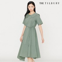 더틸버리 펀칭 와이드 칼라 플레어 원피스 TM7M0OP06