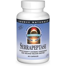 일본직구 소스 내추럴스 세라펩타아제 60 베지캡 500mg, 수량, 상세참조