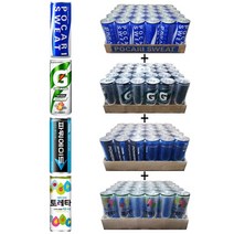 포카리스웨트 240ml(30캔) + 게토레이 240ml(30캔) + 파워에이드 240ml(30캔) + 토레타 240ml(30캔), 120캔