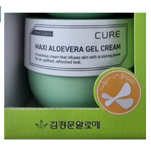 김정문알로에 큐어 맥시 알로에 베라 겔 크림, 2개, 250ml