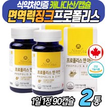 PROPOLIS 온가족 면역력 캐나다 프로폴리스 영양제 아이들 키즈 초등학생 중학생 식약처인증 플라보노이드 건강기능식품 복합 기능성 ZINC 부부 남편 아내 항산화 영양소