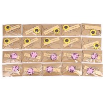 20pcs DIY 종이 수제 건조 꽃 초대 인사말 카드 봉투 크리스마스 결혼식 호의 (무작위 패턴), 무작위 색깔