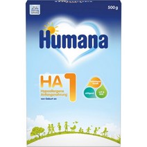 Humana 독일직배송 후마나 분유 HA 1단계 아기분유 독일분유 독일후마나 500g 1개
