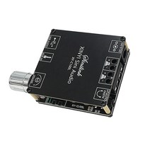 앰프 보드 블루투스 호환 로터리 노브 3.5mm 인터페이스 듀얼 채널 볼륨 조절 가능한 증폭 모듈, 유형1