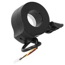 킥보드 electric bicycle brake전기 스쿠터 손가락 가속기 홀 센서 범용 왼쪽 및 오른쪽 브레이크 자전거, 02 Black accelerator, 한개옵션1