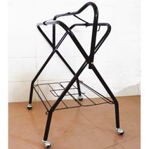 승마 안장 랙 승마 장비 접이식 경마 보관대 프레임, 바퀴 없는 메인상품