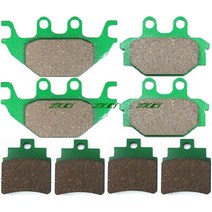 브레이크디스크 디스크브레이크 호환브레이크 패드 세트 Kymco Atv Mxu250 Mxu 250 2004 / Mongoose 300 20, 02 Carbon Set