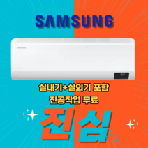 삼성전자 벽걸이 에어컨 인버터 냉방 6평형 AR06A1170HZ 실외기포함 설치비별도 가정용 원룸, AR09B9150HZS, AR09B9150HZS