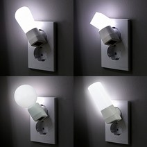 콘센트형 LED취침등 LED수유등 LED 큐브취침등_주광색