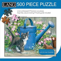 Lang 500피스 퍼즐 BNCH 프레시 번들, Cat