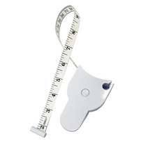 내모미해 허리 피팅 자동조임 줄자 화이트, 2개, 150cm