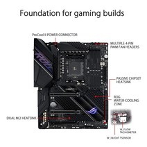 ASUS ROG Crosshair VIII 다크 히어로 AMD AM4 X570S Zen 3 Ryzen 5000 및 3세대 Ryzen ATX 게이밍 마더보드 (PCIe 4.0 14