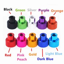 M3 M4 M5 M6 M8 썸 너트 스루 홀 알루미늄 프레임 핸드 타이트 플랜지 스텝 널링, 02 M4  5pcs_09 Green