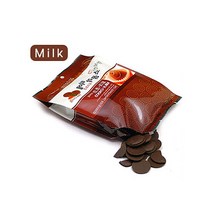 [렛츠베이킹] 행복한 쇼콜라띠에 코팅초콜릿 100g (다크 밀크 화이트 딸기 택1), 쇼콜라티에 밀크