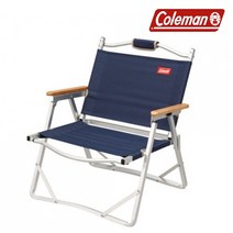 콜맨코리아 컴팩트 폴딩 체어 네이비 170-7669 캠핑의자