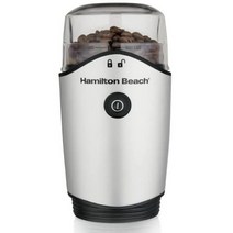 Hamilton Beach 4.5oz Electric Coffee Grinder For Beans Spices More Stainless Steel Blades Silver, 1