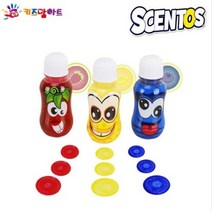 유아집콕놀이 몬스터 도트 물감 59ml 3색 알록이세트