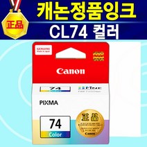 알(R)전산 정품 PG64흑백 CL74컬러 PG64+CL74 세트 선택구매 이코노믹잉크 PIXMA E569 E569S 케논E569 케논E569S E569잉크 E569S잉크, 컬러, 1개