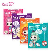 레스트업 수액패치 발 피로회복 1팩 16매 (라벤더 로즈 유칼립 온열), 없음, 로즈(16매)