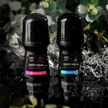 OKO101 비건 저자극 데오드란트 롤온 60ml, 원나잇시티 2개 + 로맨틱블루 2개