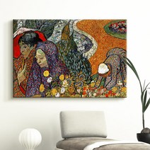 더 아트 컴퍼니 빈센트 반 고흐 명화그림 인테리어 캔버스액자 80종 1-40, 38. VG-아를의 여인들