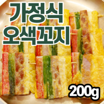 대용량 잔치 음식 가정식 반찬 동태전 육전 표고버섯전 새우전 깻잎전 녹두전 동그란땡 동그랑땡 오색꼬지 꼬치 부모님 식사 손님 집들이 제사 전 모둠전 모듬전 생일 명절 설날 추석, 1개, 200g