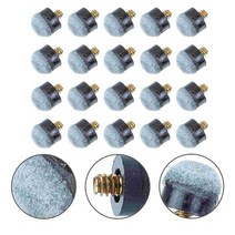 미니당구대당구 스틱 나사 큐 팁 20 개 교체, 02 1.3x1m