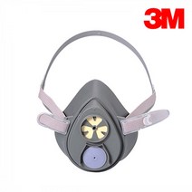 3M 페인팅 제조 화학 공장 방독 마스크 3200 단품 산업용
