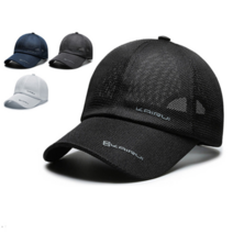 연예인볼캡 폭깊은모자 남자헬스 운동모자 사이즈조절 머리작아보이는모자 경비원 골프 메쉬캡